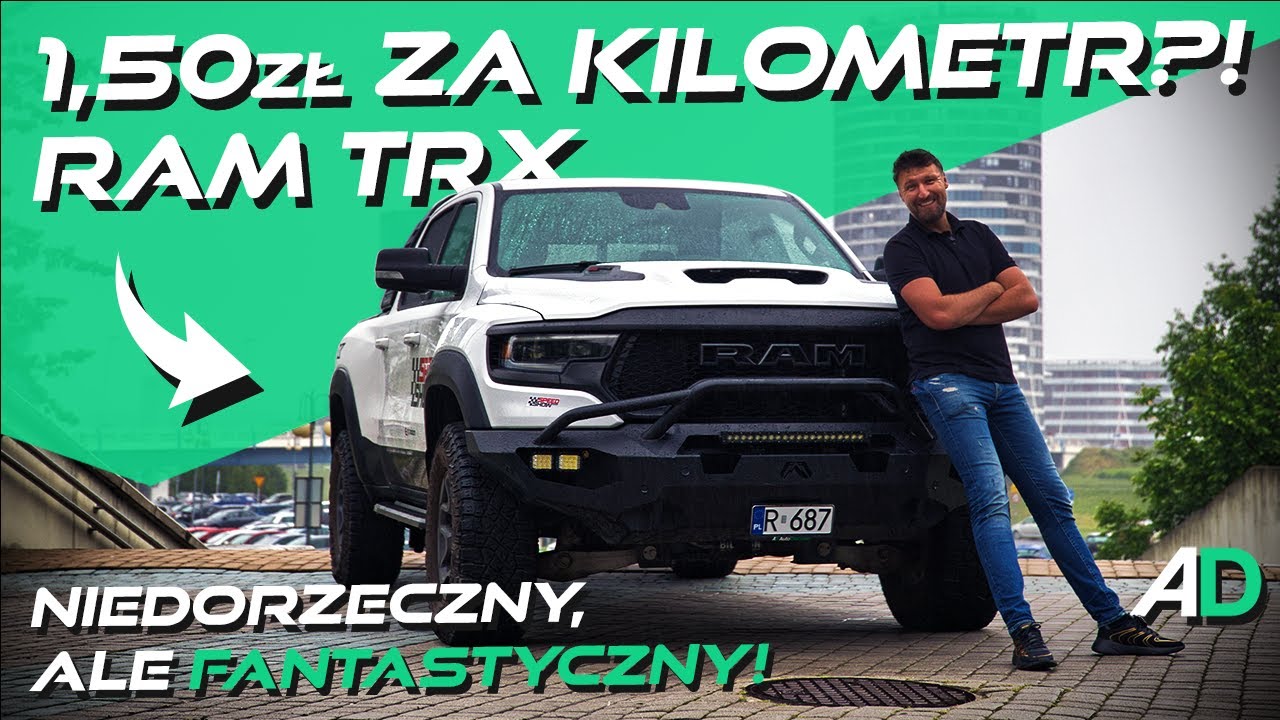 Sportowy... pickup! Pijaczyna! RAM TRX - uzależnia! OSIĄGI / SPALANIE / MODYFIKACJE / WYPOSAŻENIE