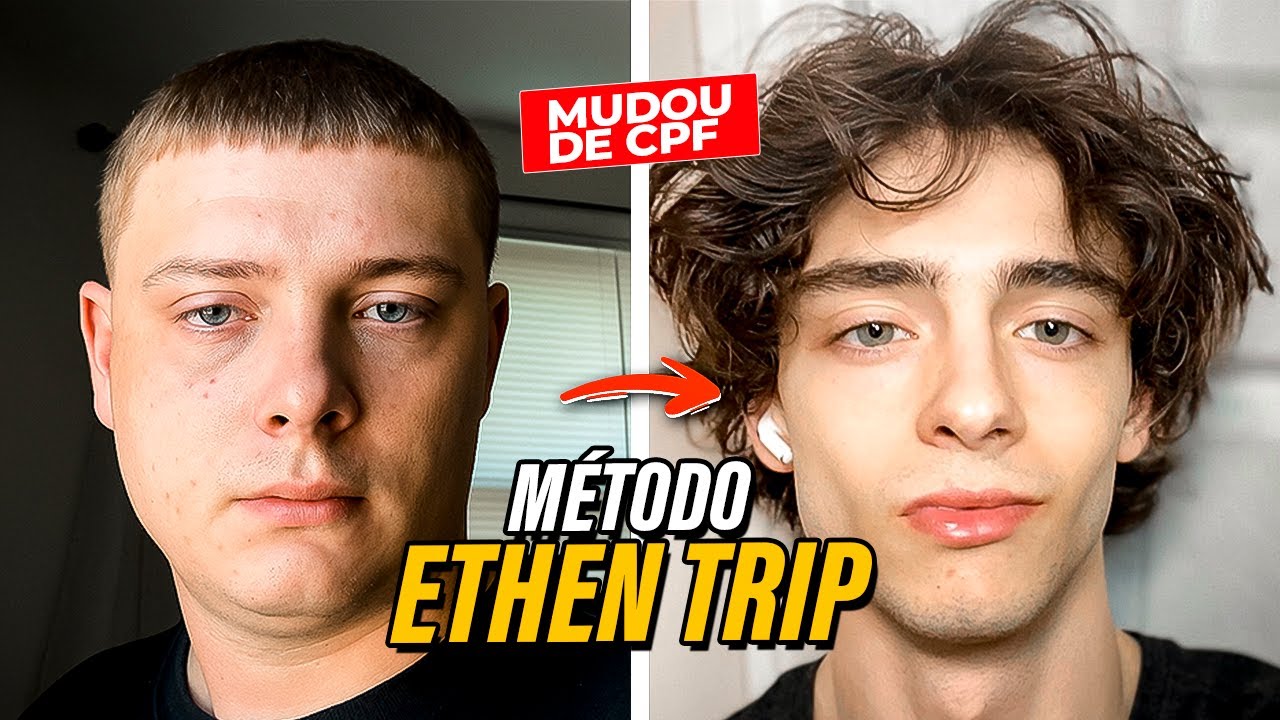De cara NORMAL para MODELO: Ele MUDOU DE CPF 🔥 ‪‪@EthenTrip ‬