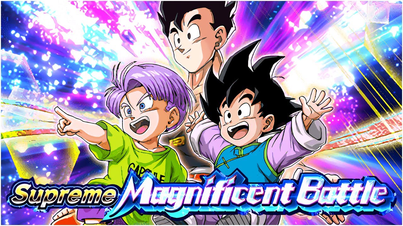 NEXT GENERATION SAIYANS SUPREME MAGNIFICENT BATTLE! STAGE 4 VS. GOHAN, GOTEN & TRUNKS PT. 1! Dokkan