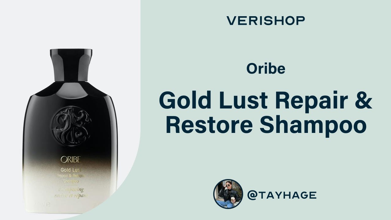 Oribe Gold Lust Repair & Restore Shampoo Review