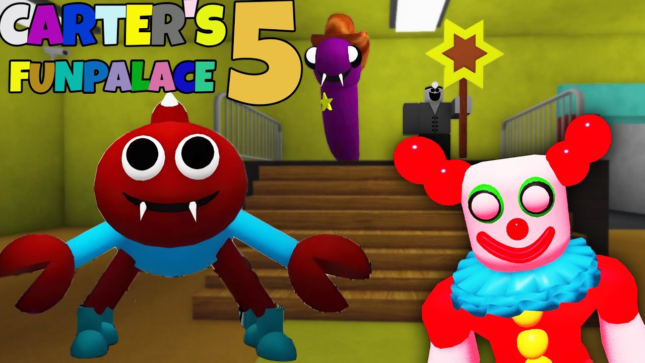 Carter's FunPalace [Глава 5] — полный игровой процесс | Roblox