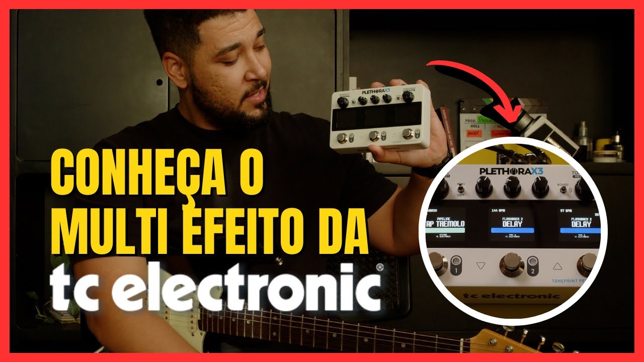 PLETHORA X3 um UNIVERSO de possibilidades em um só PEDAL! // Review, Overview & Timbres!