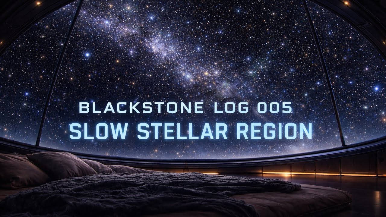 Blackstone Log 005 | Slow Stellar Region – Deep Space Sleep Story for Relaxation