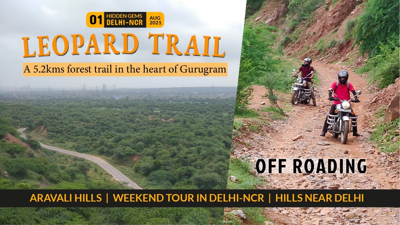 Leopard Trail | Riding in Aravali Hills Gurugram | Best Weekend Spot in Gurugram