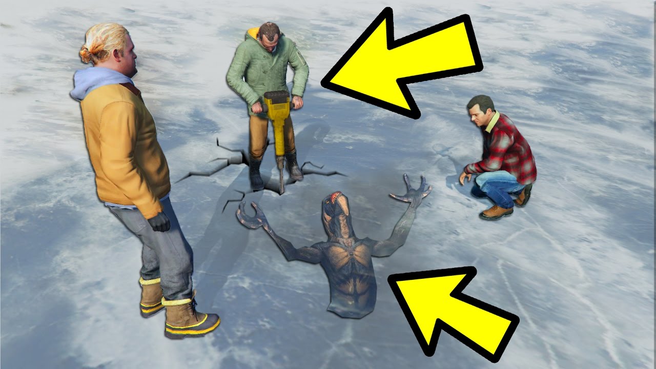 CAN WE REMOVE NORTH YANKTON'S FROZEN ALIEN? (GTA 5)
