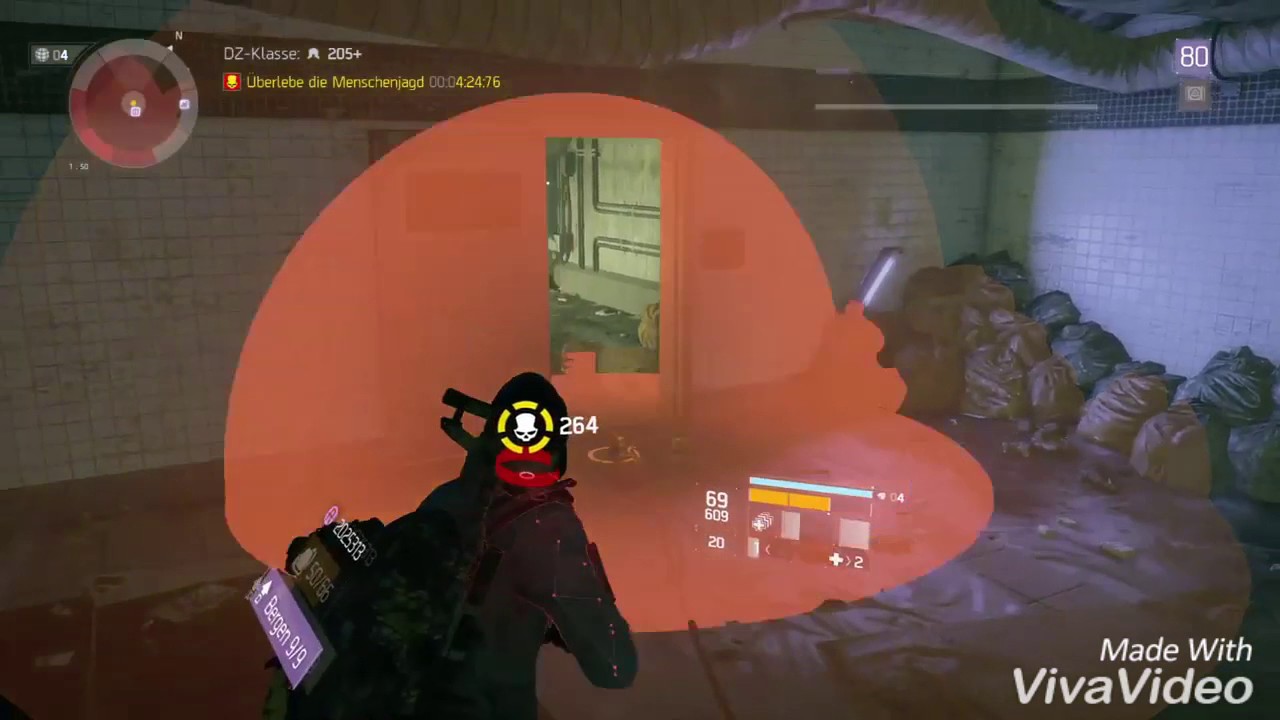 TheDivision  MP5 SoloManhunt Rougue PvP 1.4