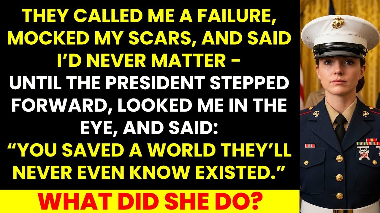 My Family Called Me Worthless  Until the President Said “You Saved More Lives Than We’ll Ever Know”