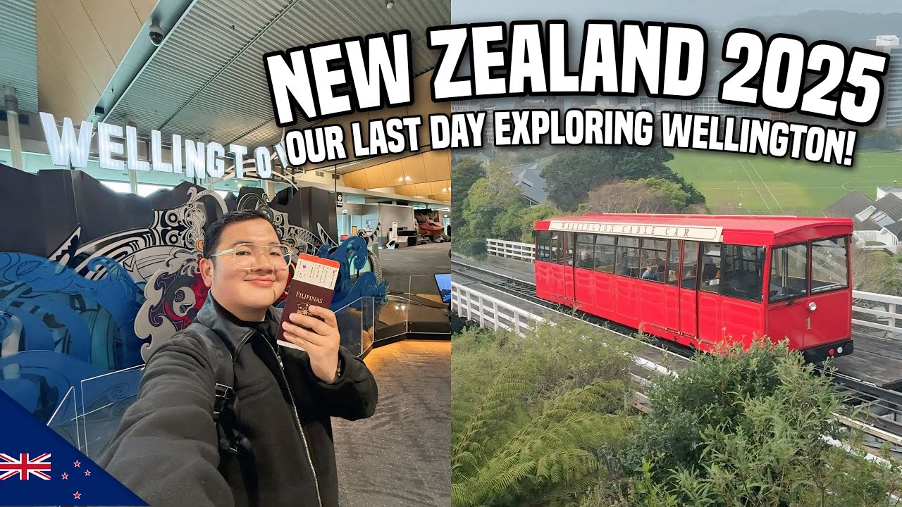 WELLINGTON: LAST DAY IN NEW ZEALAND (TRAVEL EXPENSES REVEALED!) 🇳🇿| Ivan de Guzman