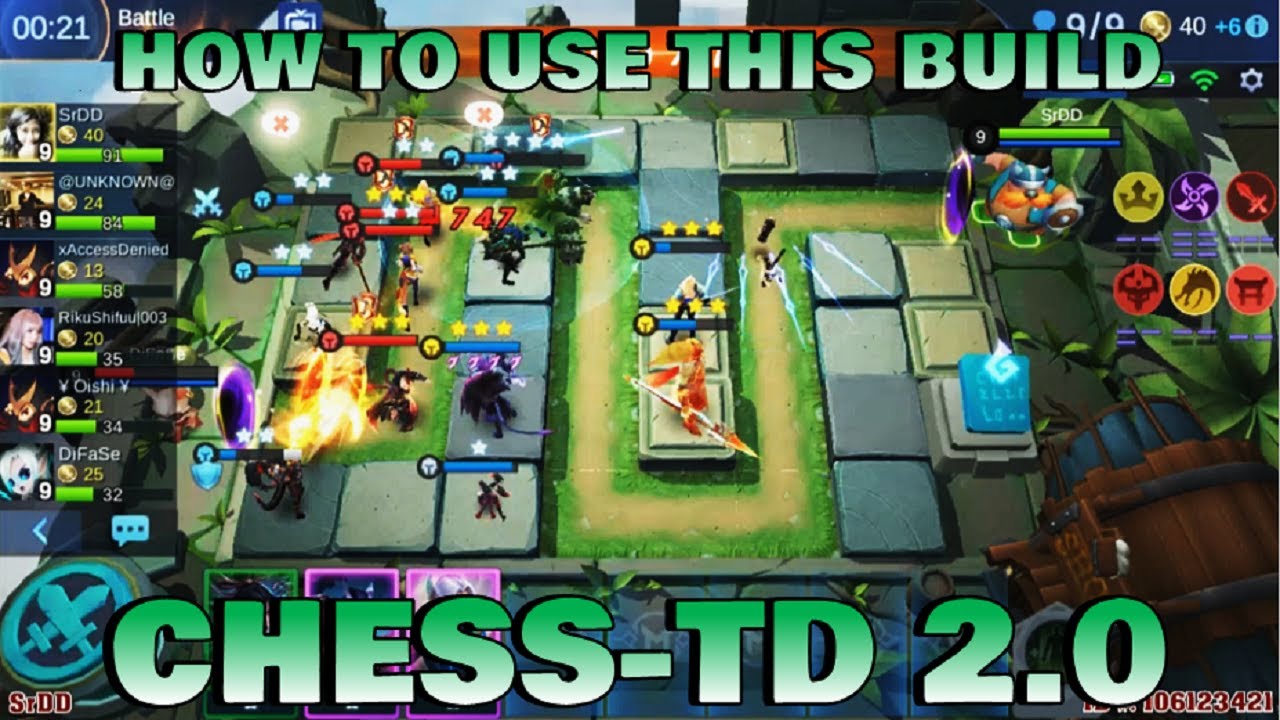 HOW TO USE THIS BUILD - CHESS TD 2.0 GAMEPLAY | Mobile Legends Bang Bang