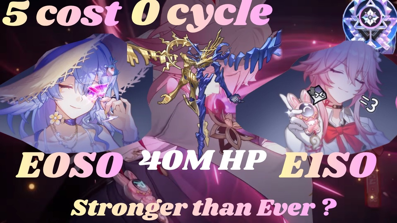 [HSR 4.5] A Gift For Elation! Robin Summeretto x Evanescia 5 cost 0 cycle AA King 40M HP Irontomb
