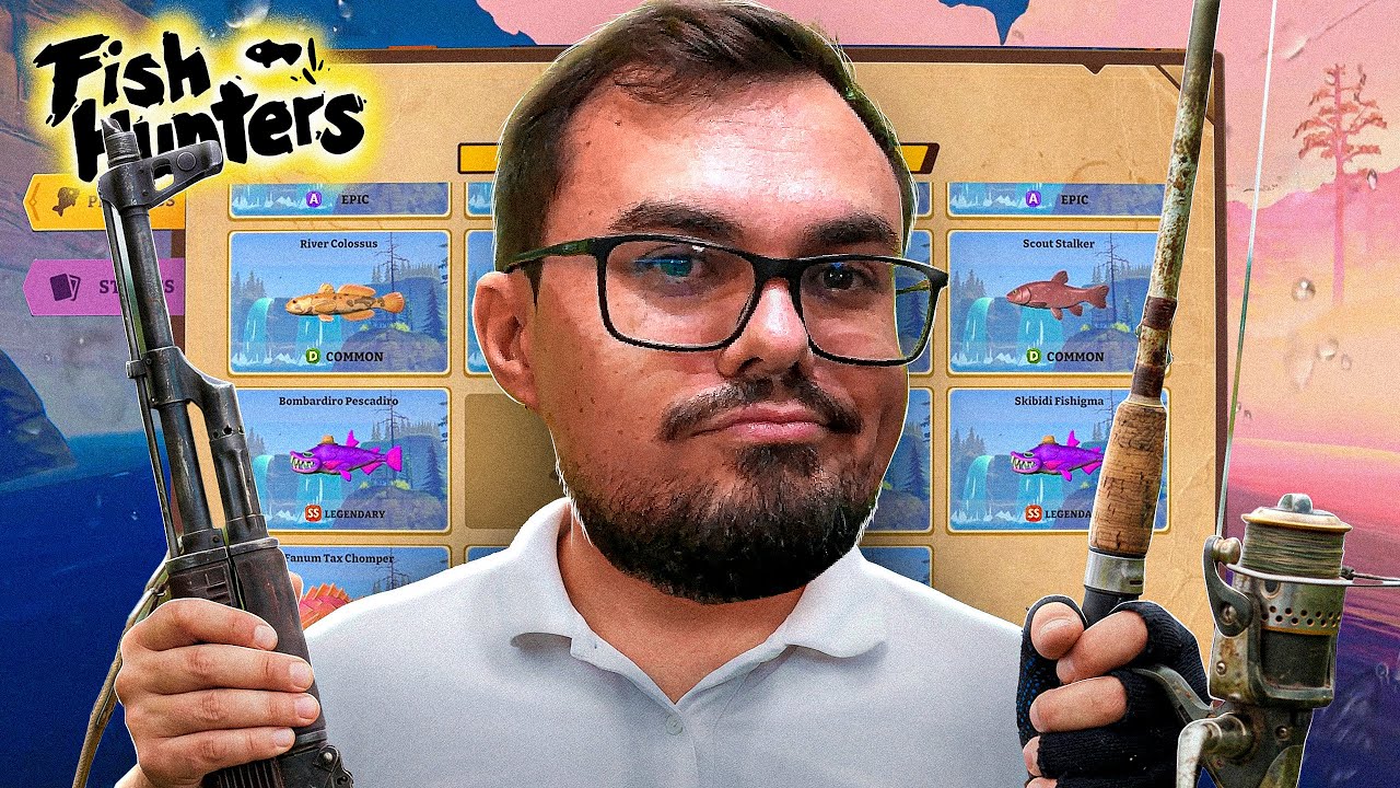O SIMULADOR DE PESCARIA MAIS LETAL QUE EXISTE - Fish Hunters