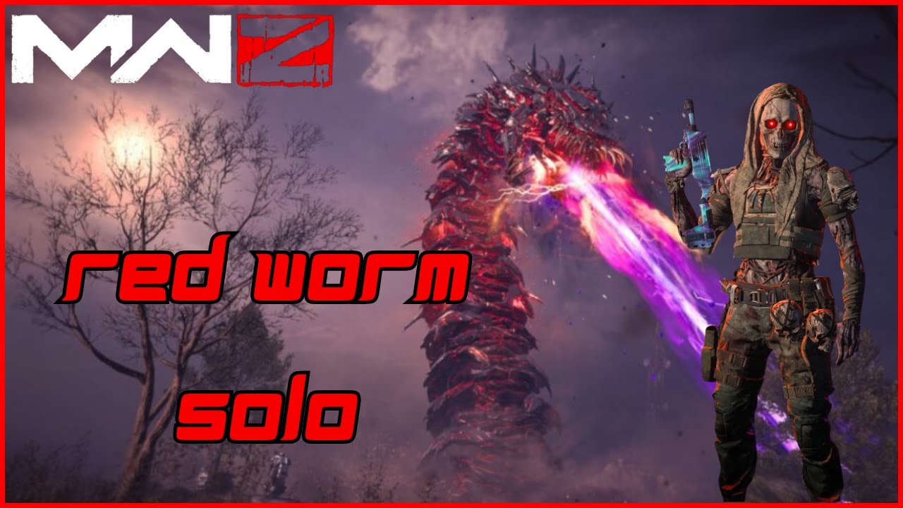 MWZ roter Wurm solo Lauf // red worm solo // CoD MWIII Zombies // #callofduty #mwz