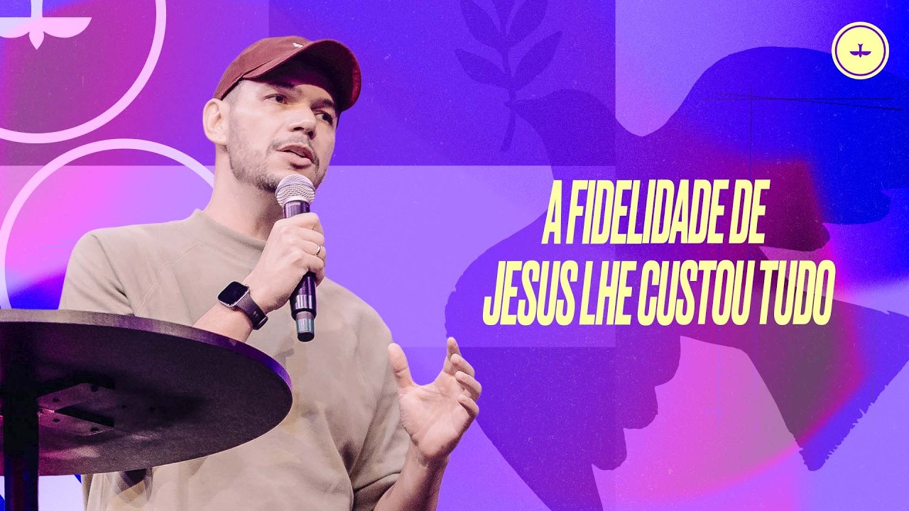 A FIDELIDADE DE JESUS LHE CUSTOU TUDO - PR. CRISTHIANO | LAGOINHA MATRIZ