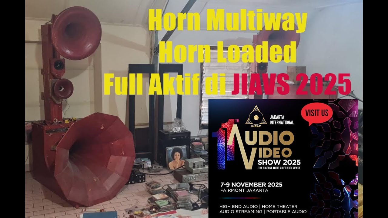 Will be Showcased : Multiway Horn Aktif Aurel Bryan