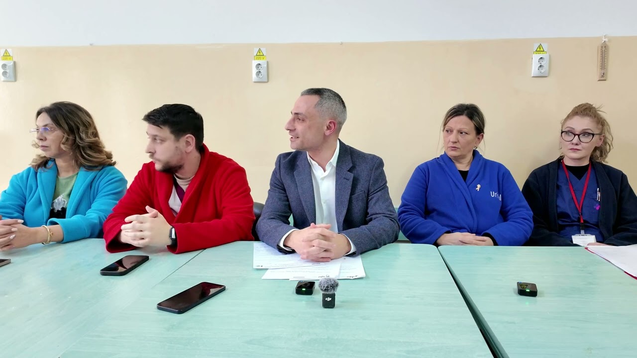 Spitalul Județean de Urgență Piatra-Neamț - conferință de presă