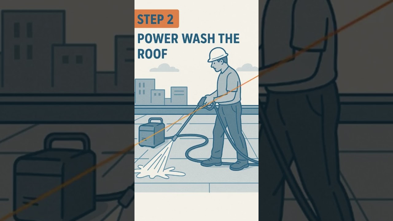How to apply a silicone roof coating in 4 easy steps