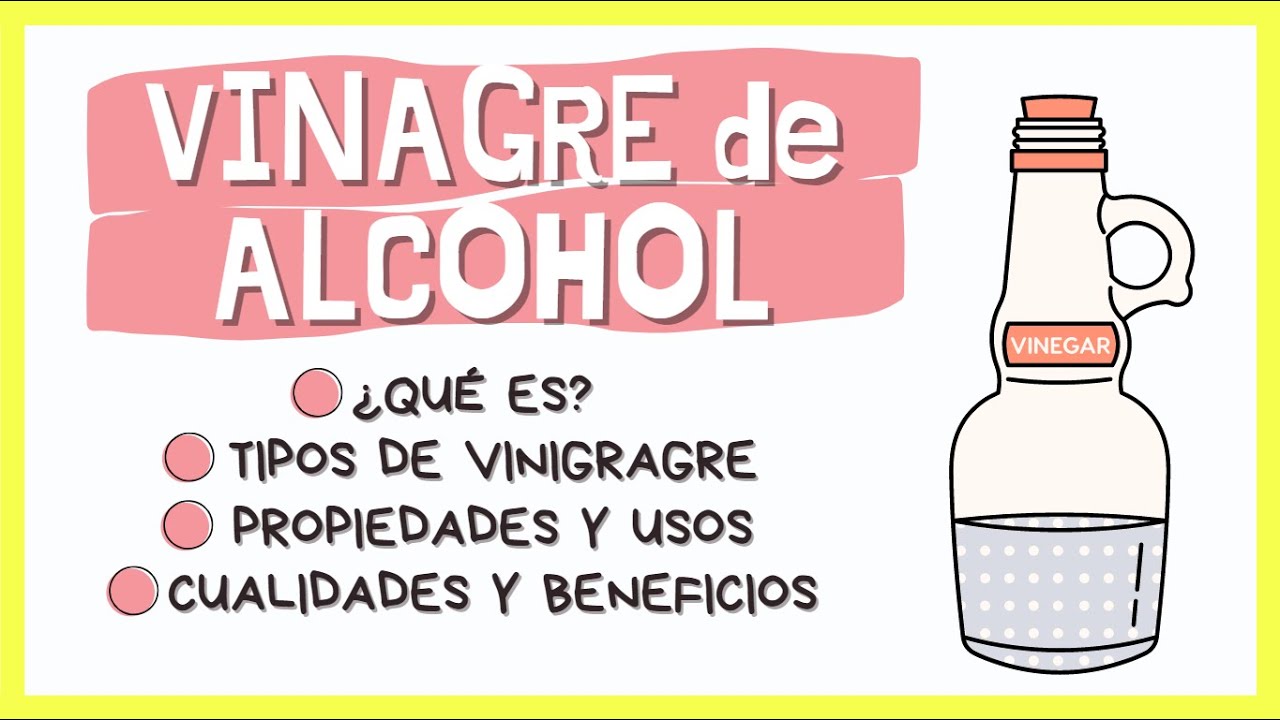 🤯QU&Eacute; ES EL VINAGRE BLANCO DE ALCOHOL?