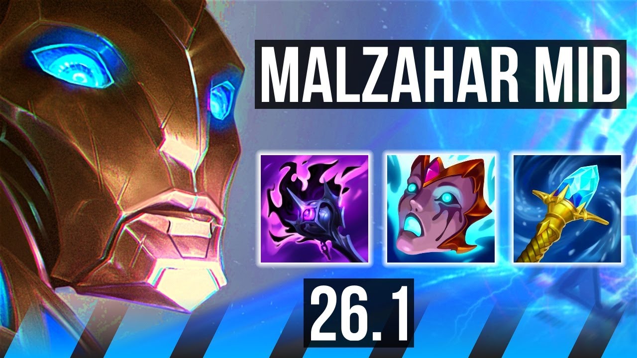 MALZAHAR vs IRELIA (MID) | Perfect KDA: 8/0/17 | KR Master | 26.1