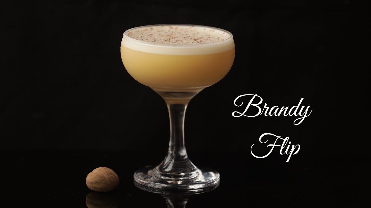 Brandy Flip || Easy to make Cocktail with Brandy