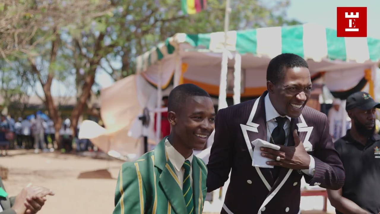 Uebert Angel and Bishop Nehemiah Mutendi celebrate 40 years of Mutendi High School