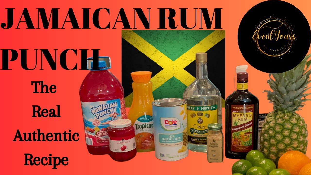 How to Make Authentic Jamaican Rum Punch (Step by Step)