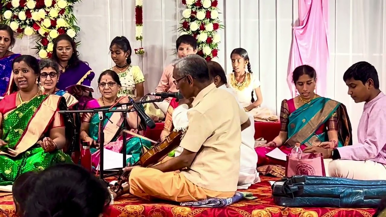 Sādhinchane O Manasā | Tyagaraja Swami | Ghana Raga Pancharatna kriti | Gōṣṭi Gānam | 4th Jan 2026