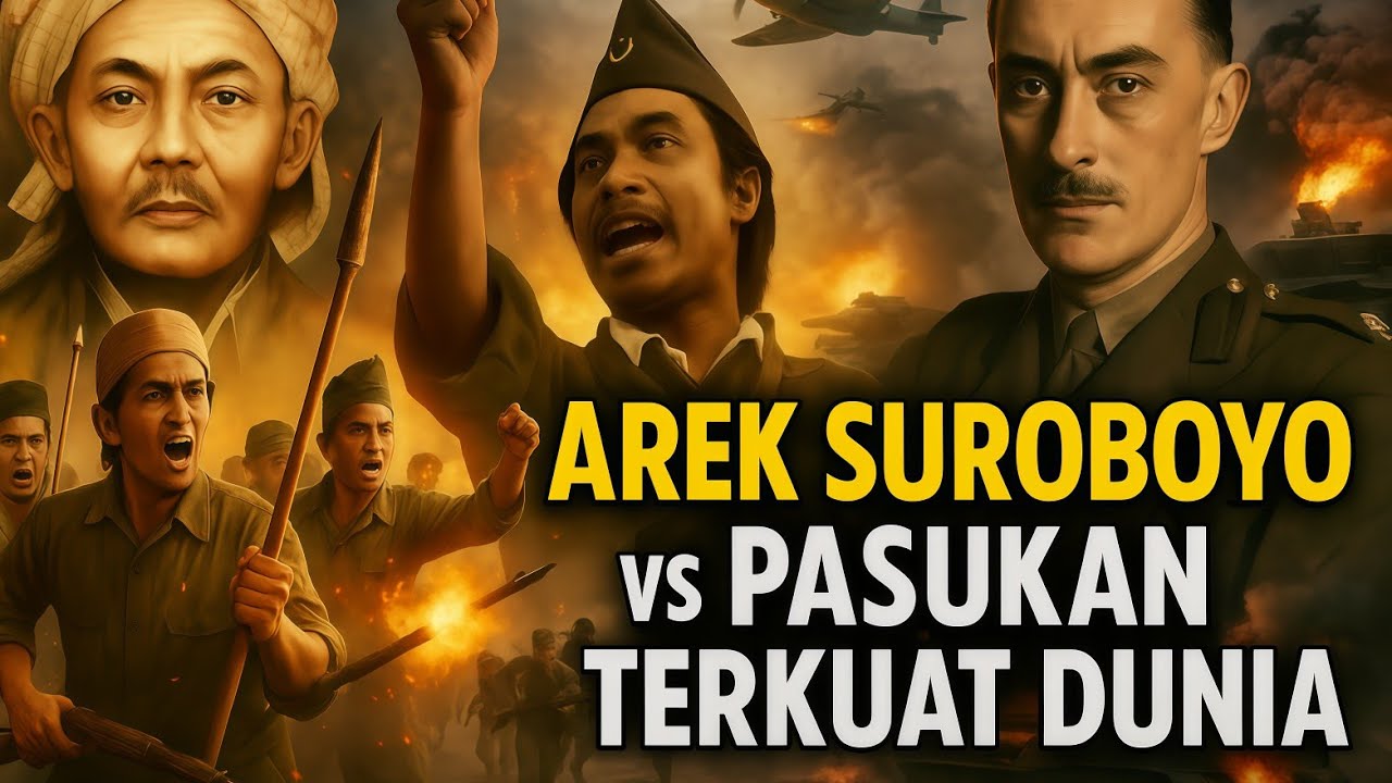 Pertempuran Surabaya 1945 | Rakyat Jelata vs Pasukan Perang Dunia II