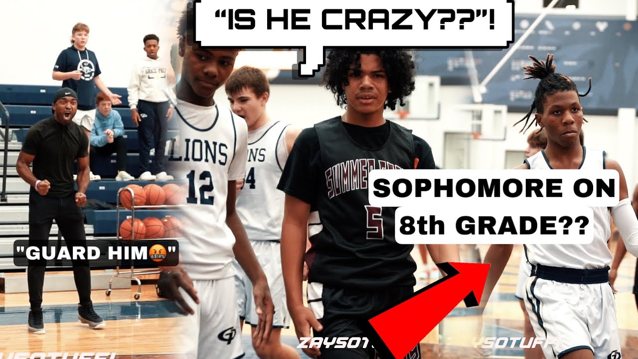 ISAAK HAYES GETS TESTED BY PHYSICAL  GRACE PREP SQUAD!!