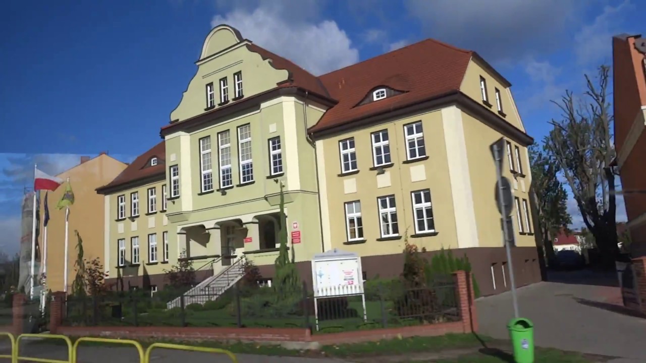 Город Старогард-Гданьский в Польше