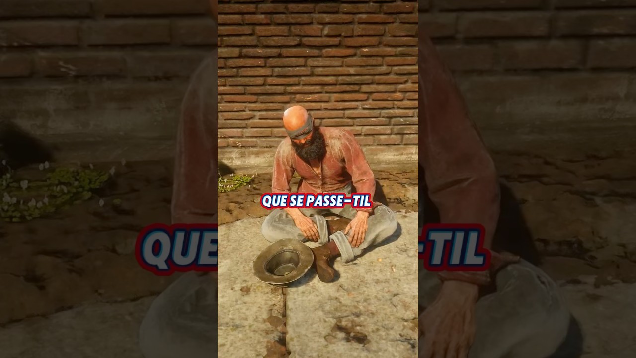 Le secret de cet aveugle red dead redemption #gaming #rdr2