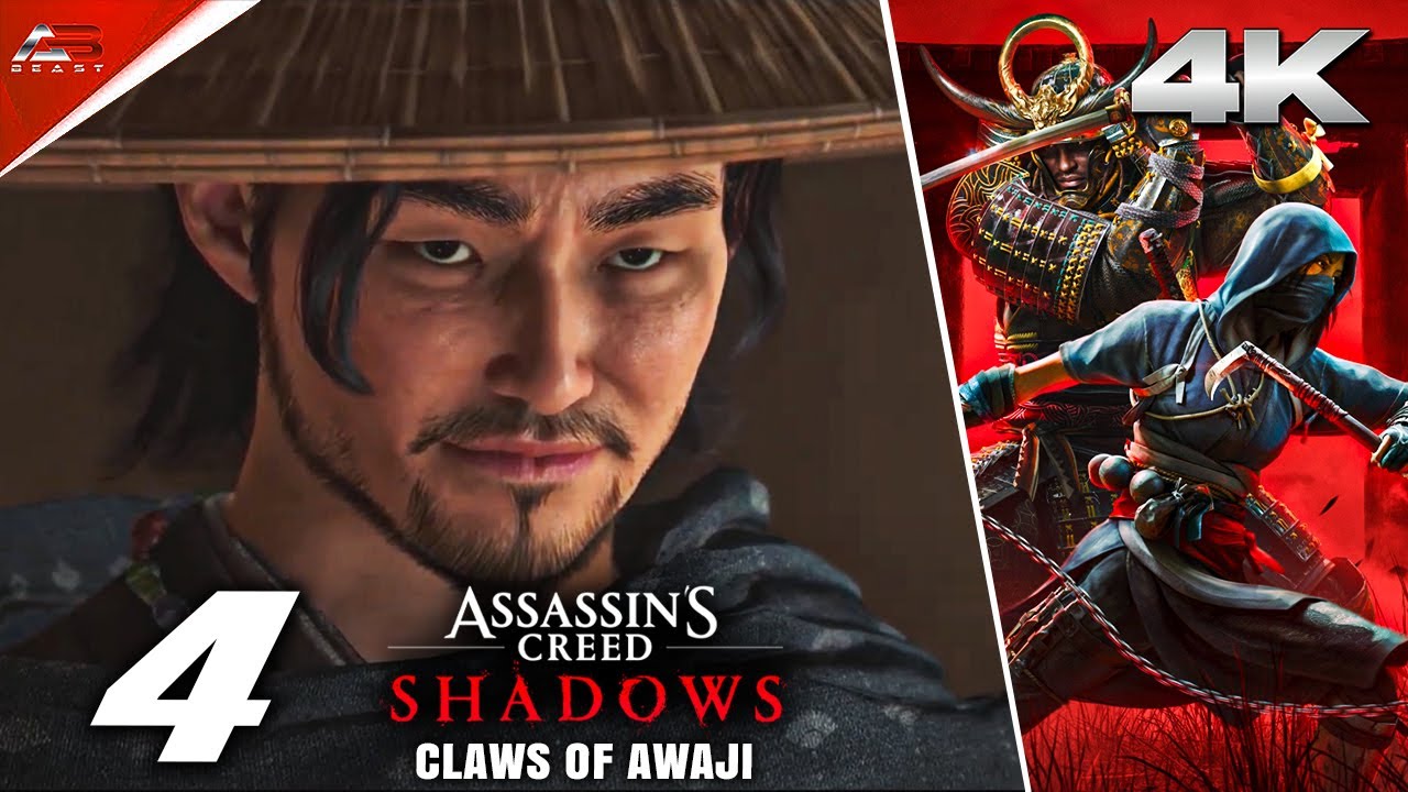 БОЙ С БОССОМ ЯСУХИРА - ASSASSINS CREED SHADOWS CLAWS OF AWAJI - ЧАСТЬ 4 - Прохождение на малаялам