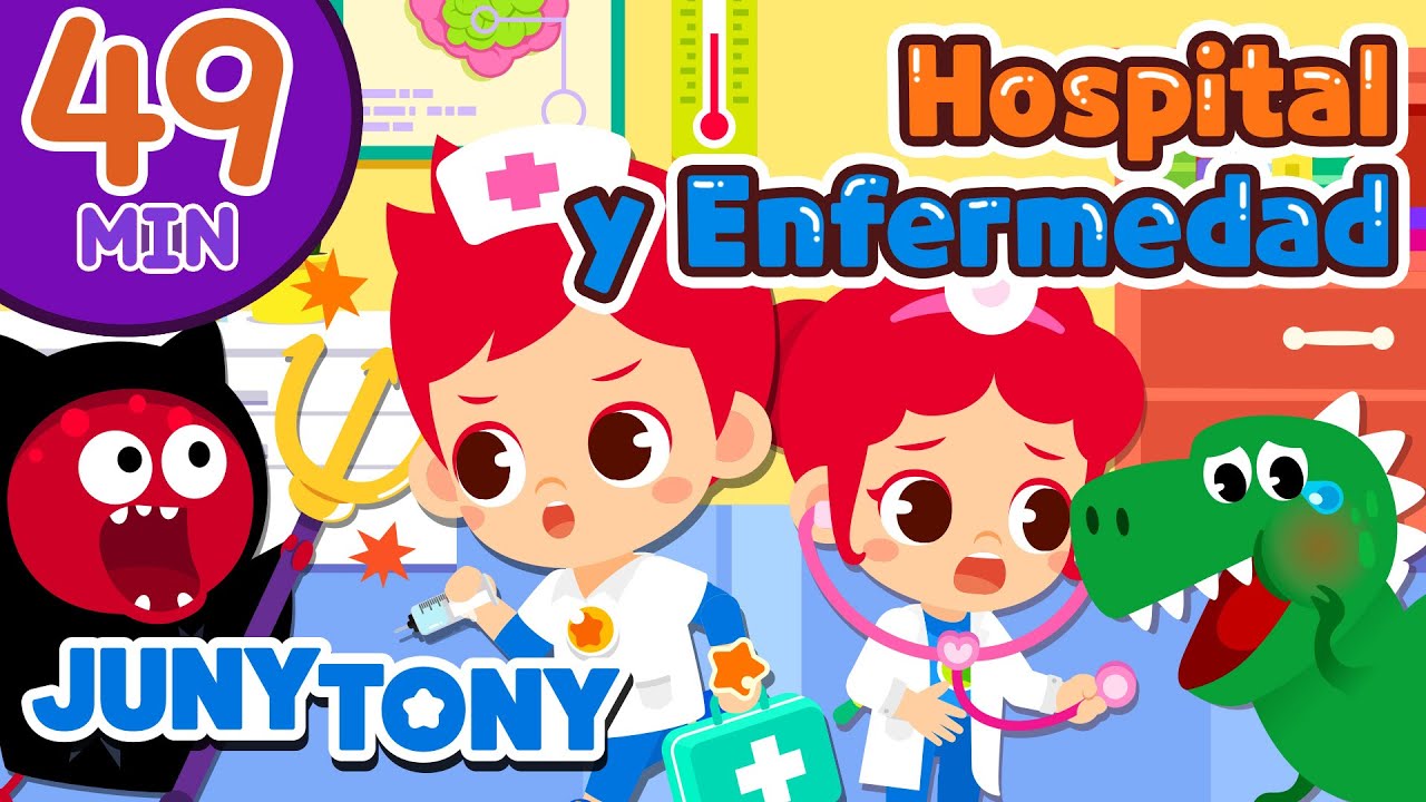 Dentistas y Más Canciones Infantiles | Juguemos al Doctor y al Hospital | JunyTony en español