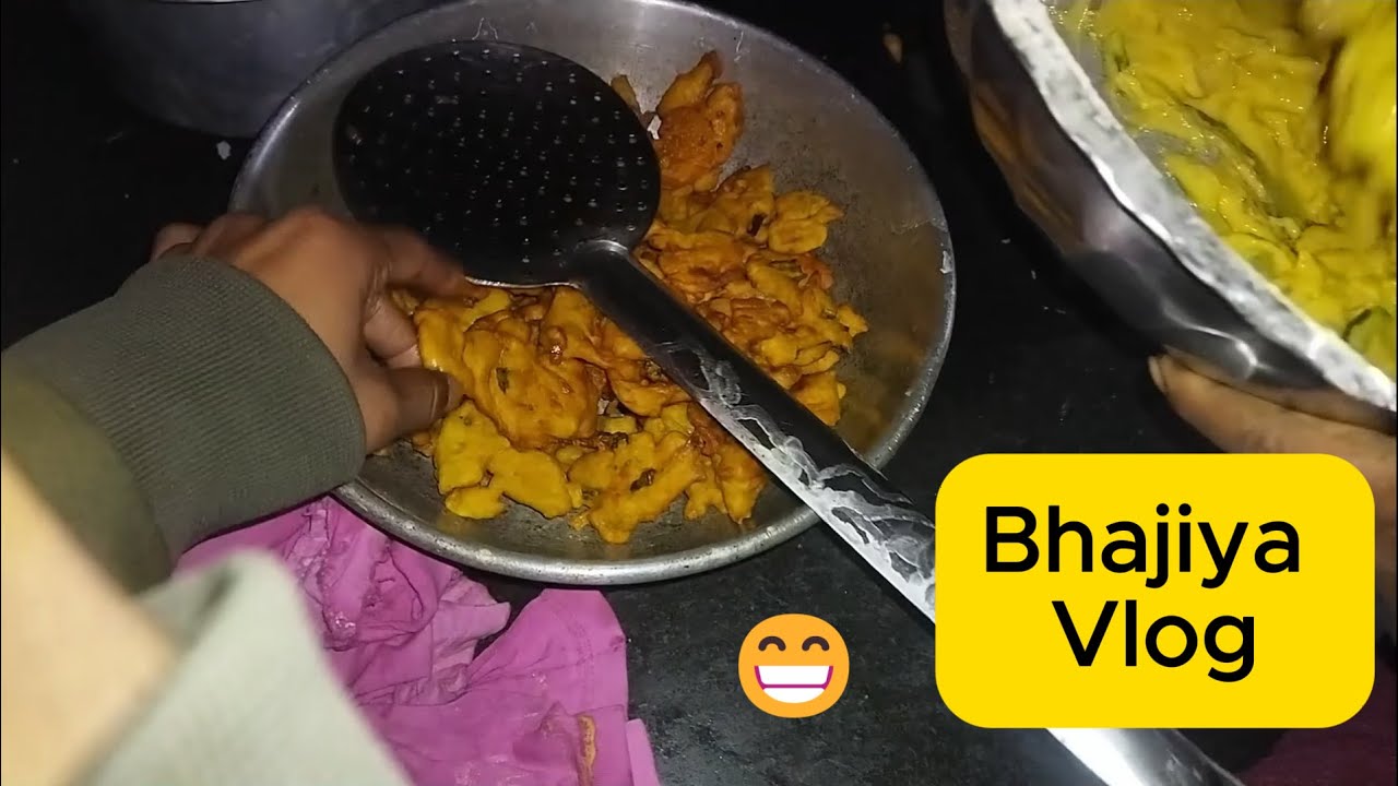 Aaj Kya Ban Raha Hai Ghar Me 😁Bhajiya