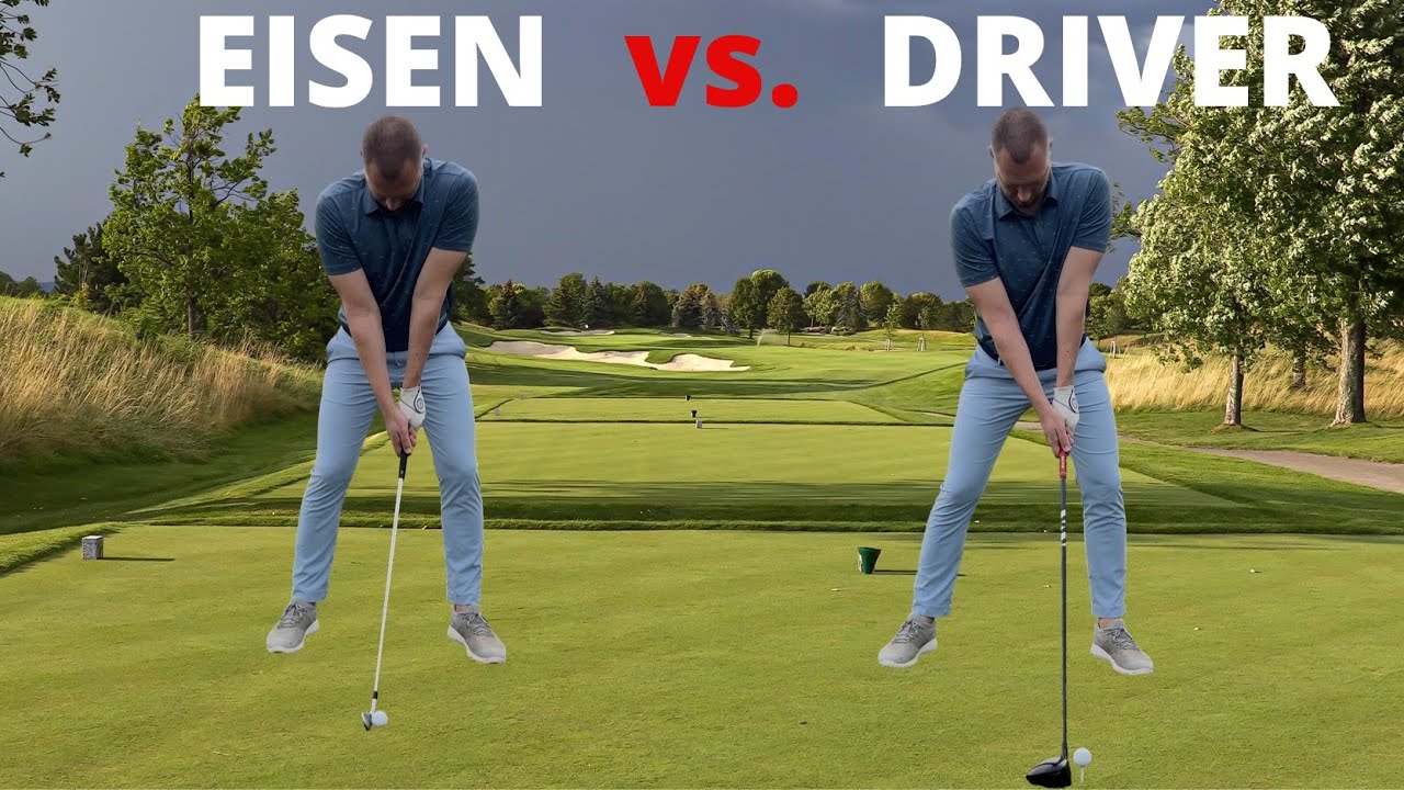 Der Schwung mit dem Driver vs. Eisen (großer Mythos)