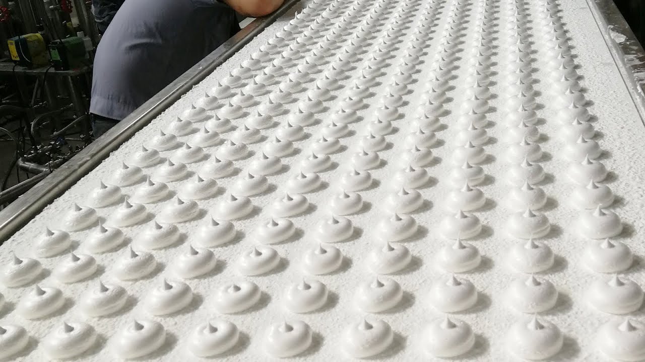 how to make filled marshmallows in Algeria, stuffed marshmallow making process