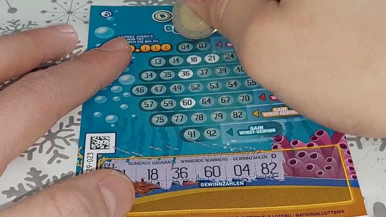 🍀🫧Grattage Loterie Nationale 