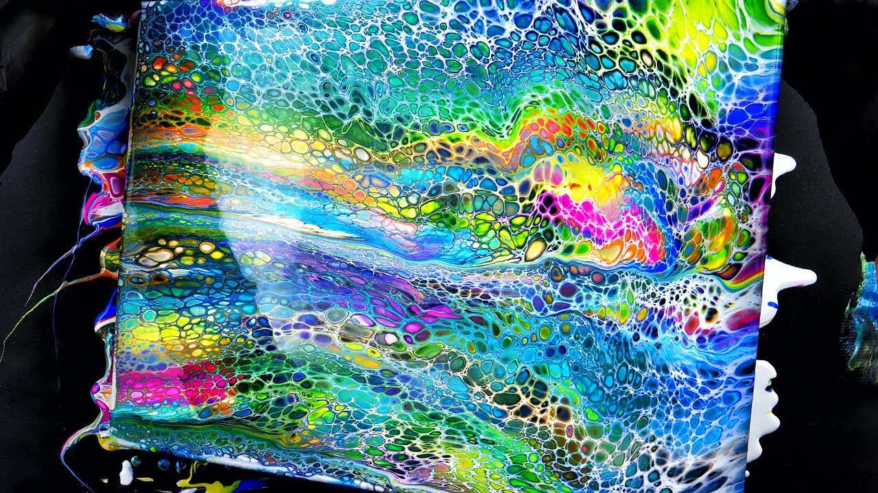 INCREDIBLE Acrylic Pouring Fluid Art, MUST SEE!