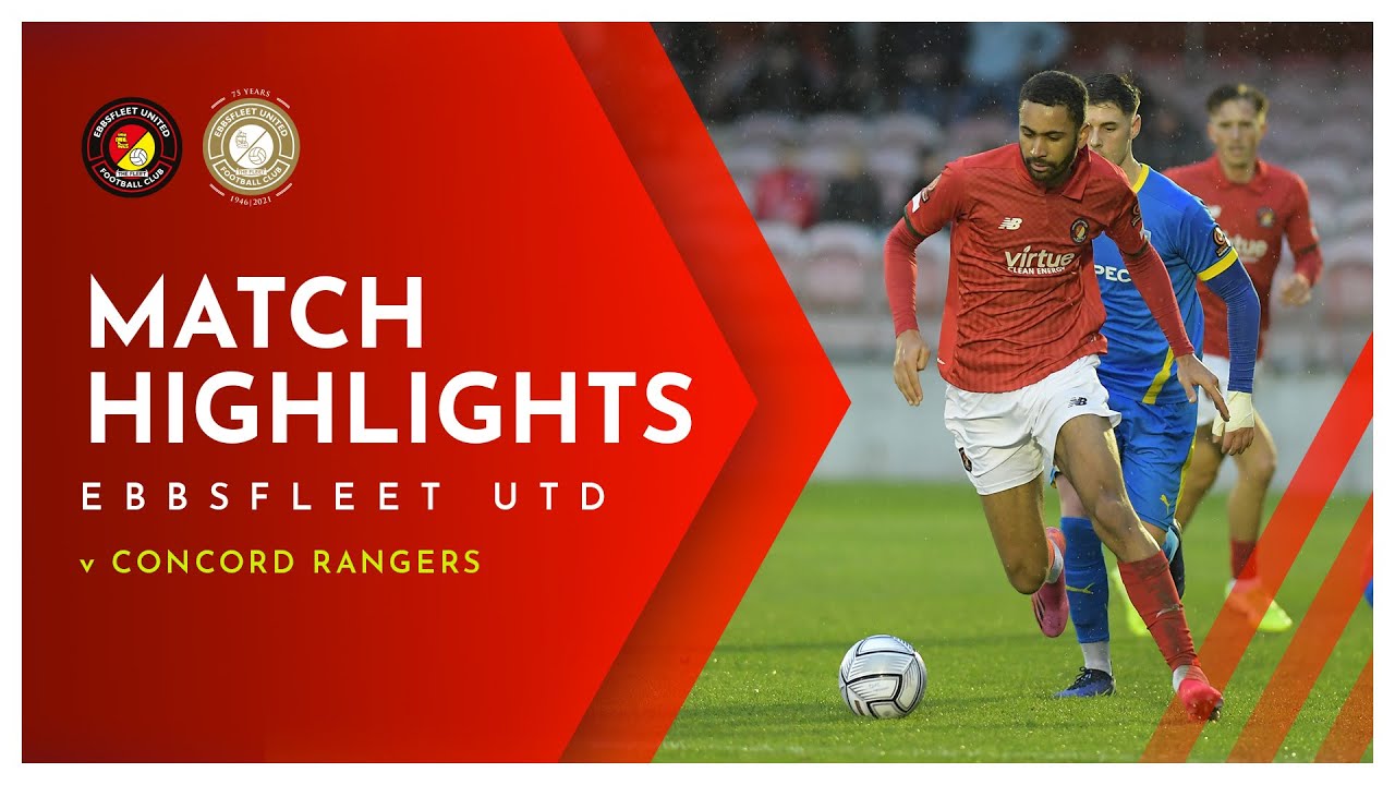 MATCH HIGHLIGHTS | Ebbsfleet United v Concord Rangers | 11.12.2021