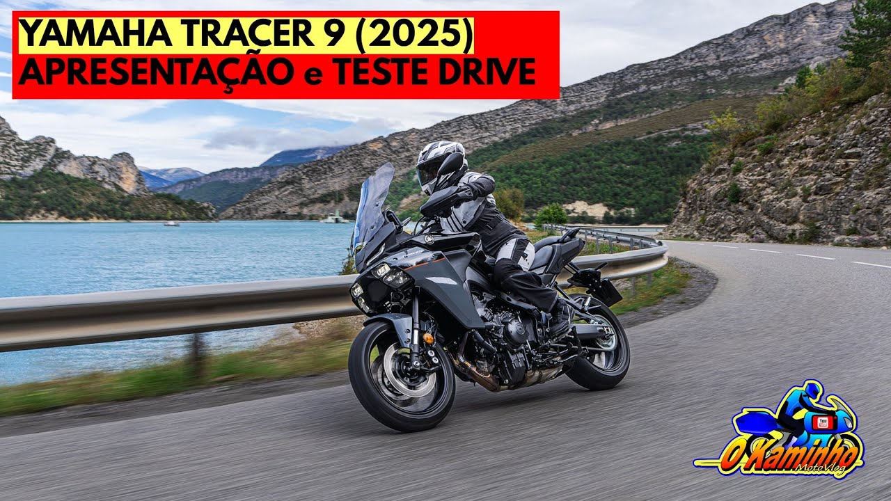 YAMAHA TRACER 9 2025, Apresentação e teste drive ✔️🔝