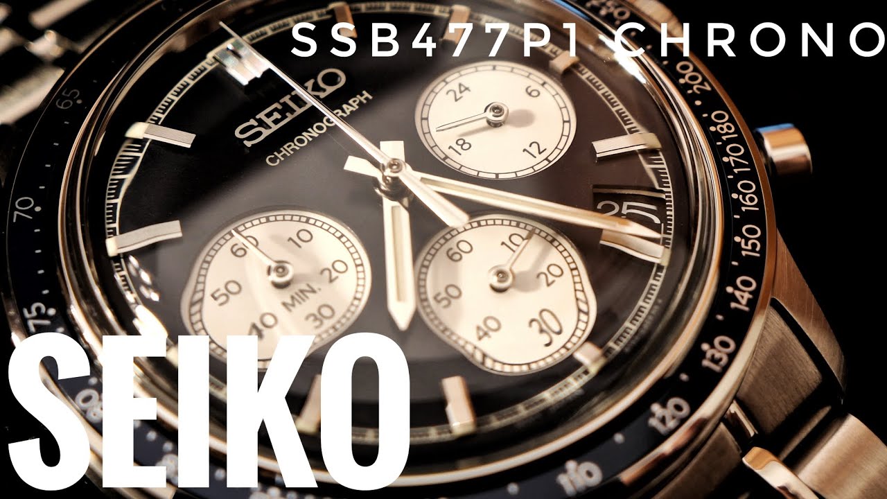 Seiko SSB477P1 - urzekająco ładny chronograf