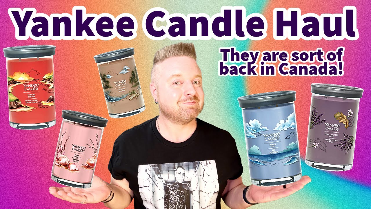 Yankee Candle Haul! Back in Canada!