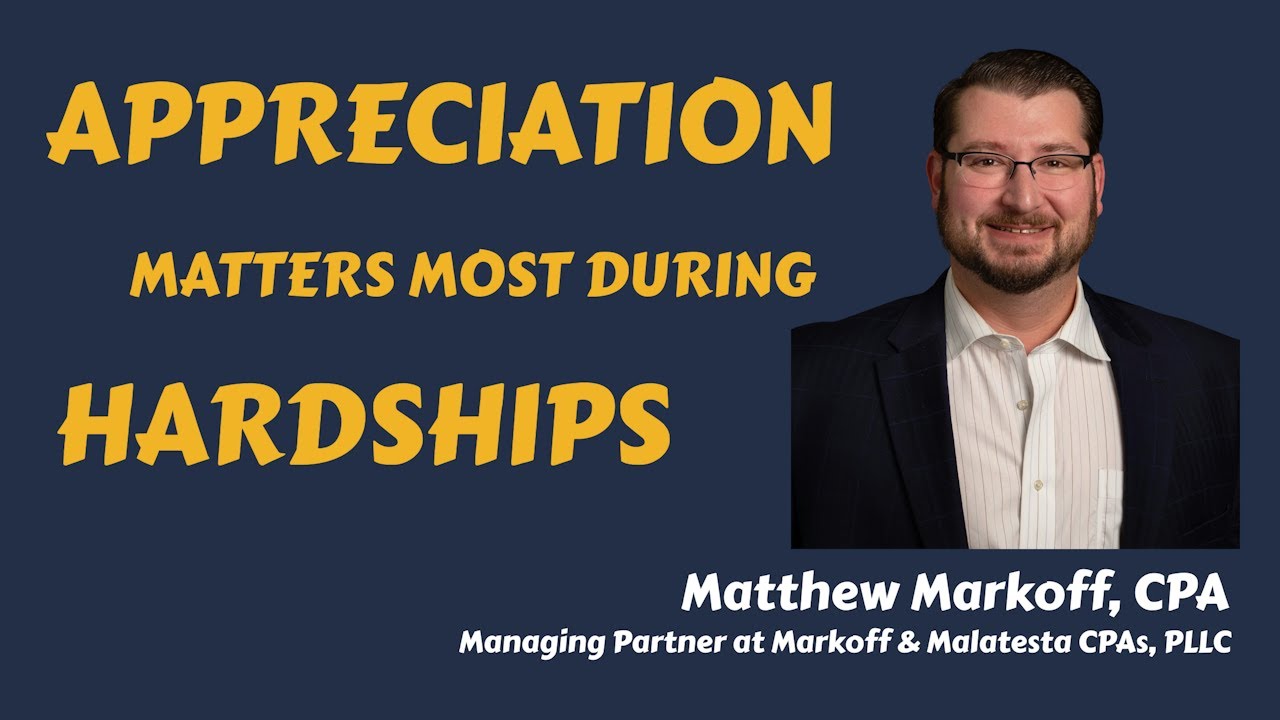 MY CPA JOURNEY - MATTHEW MARKOFF (PART 2)