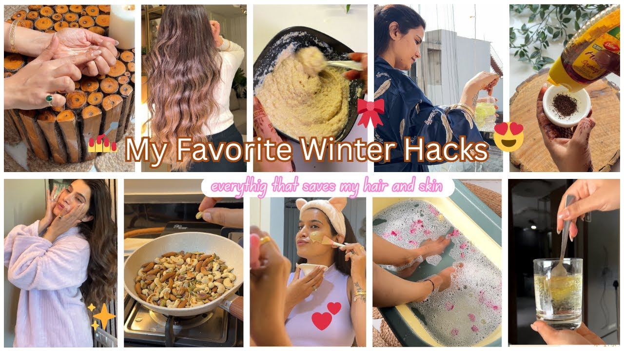 ☃️Winter Hacks You Must Try in 2026 | Glowing Skin healthy Shiny hair & Body | Super Style Tips