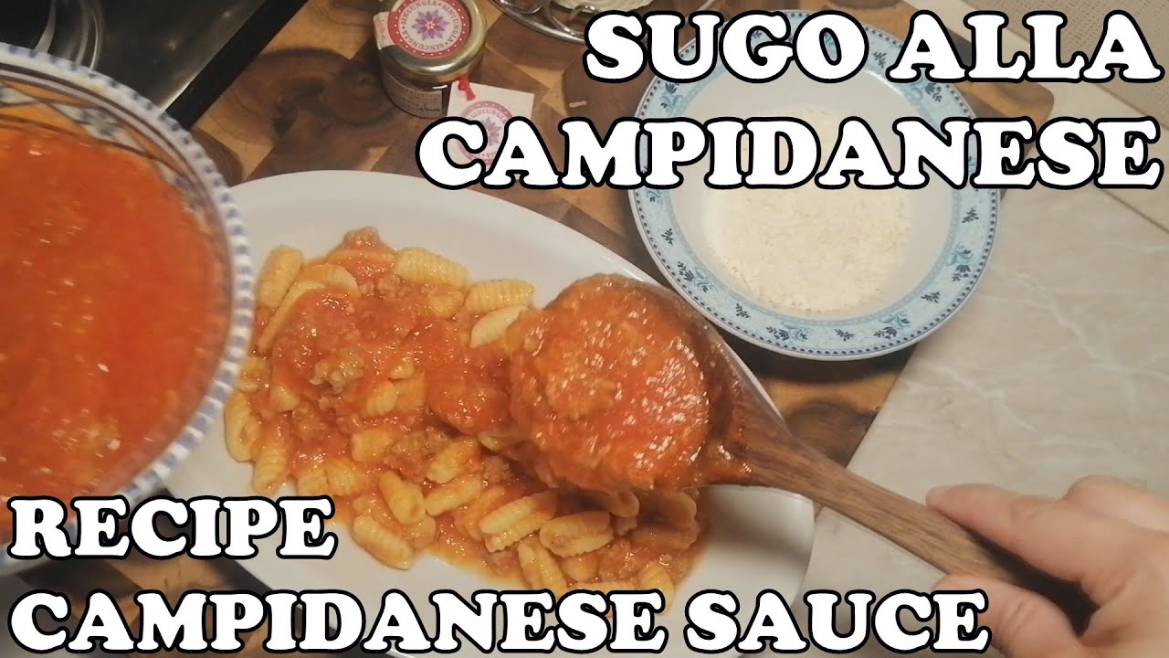 Sugo alla Campidanese 🍅😋 Ricetta Tradizionale Sarda 😍