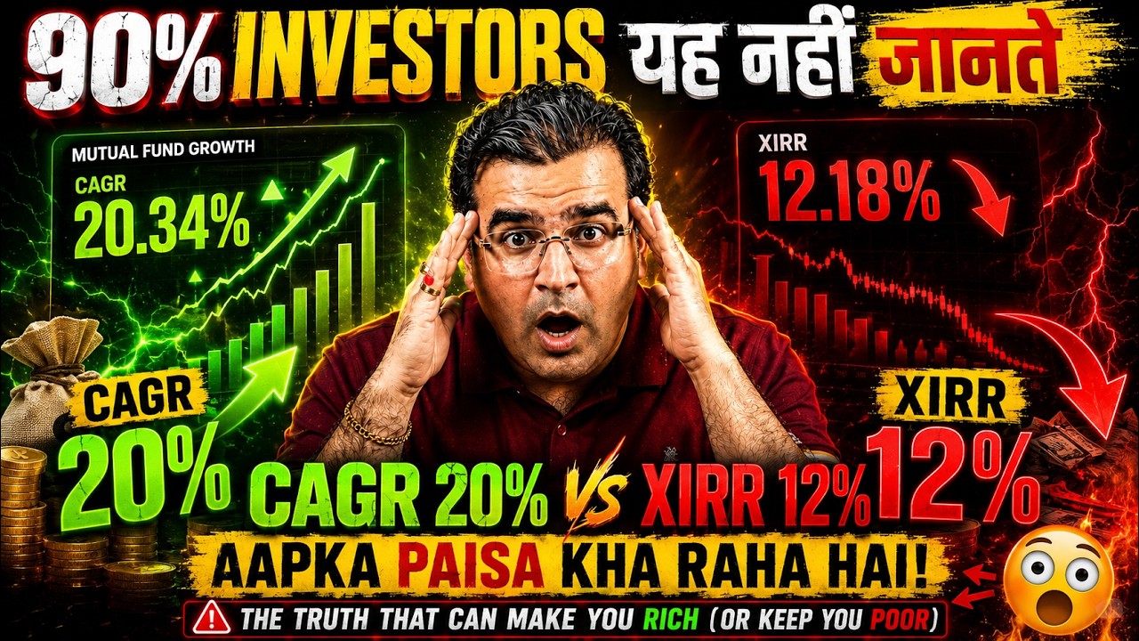CAGR vs XIRR: The Real Truth of Mutual Fund Returns! | Sanjay Kathuria