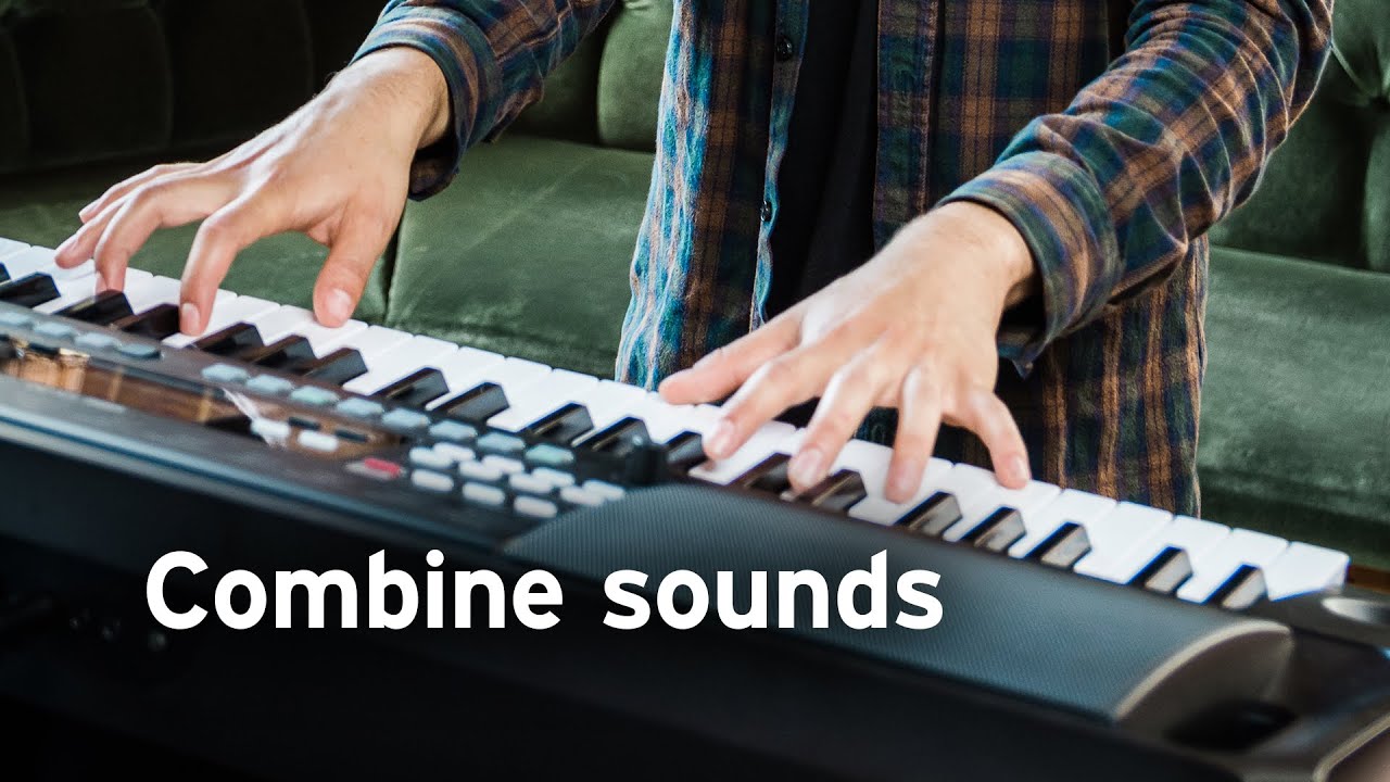 Funkcje Korg EK-50 - Odtwarzanie i łączenie dźwięk&oacute;w