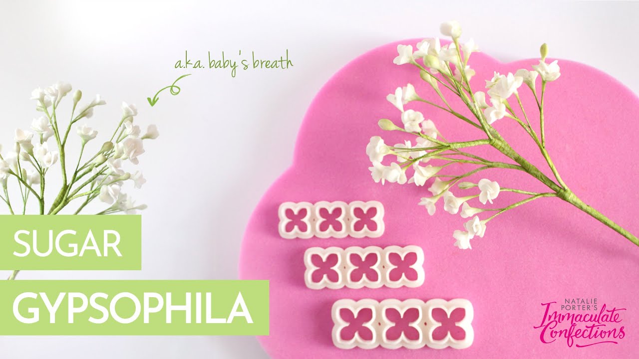 How to make sugar flowers - Gypsophlia Gyp Baby's Breath