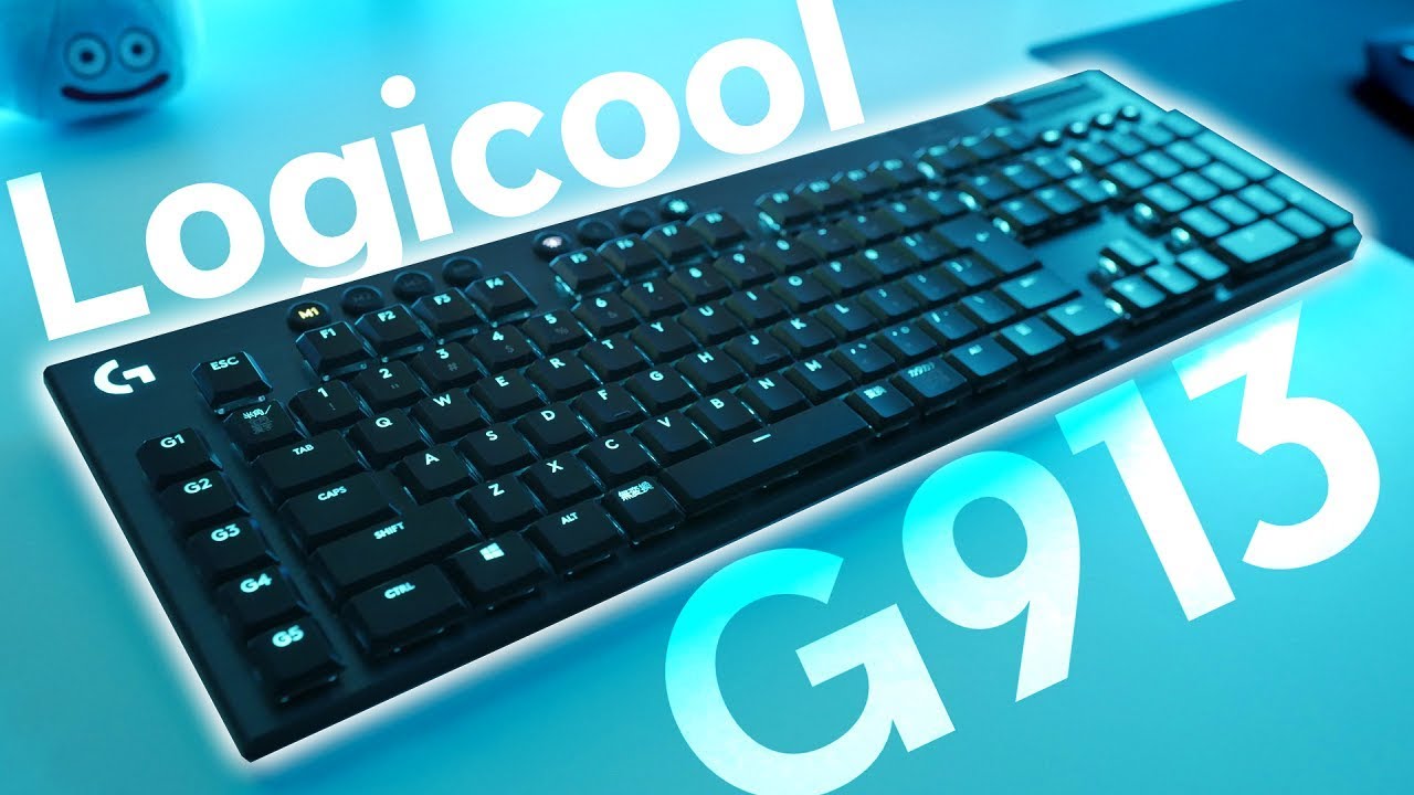 【Logicool】薄型でワイヤレスなゲーミングキーボード！？G913が最高すぎる件。～開封&レビュー～