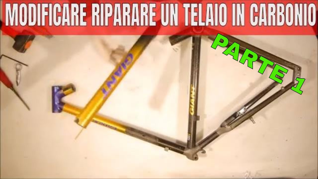 Telaio bicicletta in carbonio, come fare. Parte1