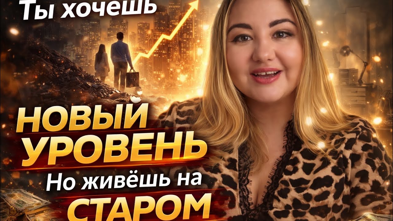 ТЫ ХОЧЕШЬ НОВЫЙ УРОВЕНЬ. НО ЖИВЕШЬ НА СТАРОМ.